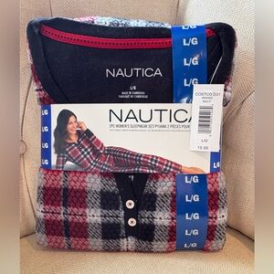 Kirkland Signature Women's Plaid Sleepwear Set - Red, Black, White